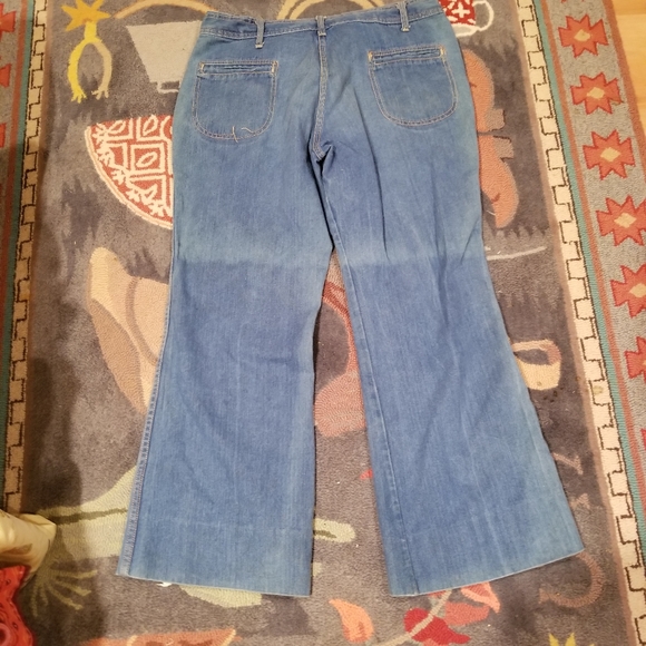 Vintage wide leg Jandy Jeans Size 17/38 - Picture 3 of 6